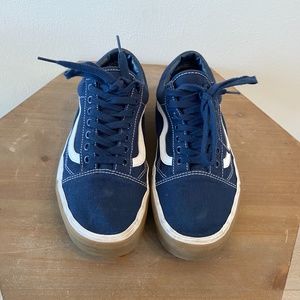 Vans Old Skool Navy Suede Sneakers